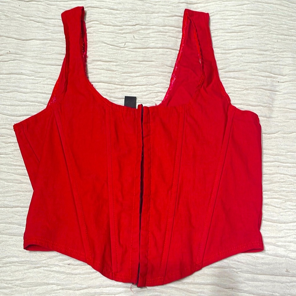 Crop top corset
